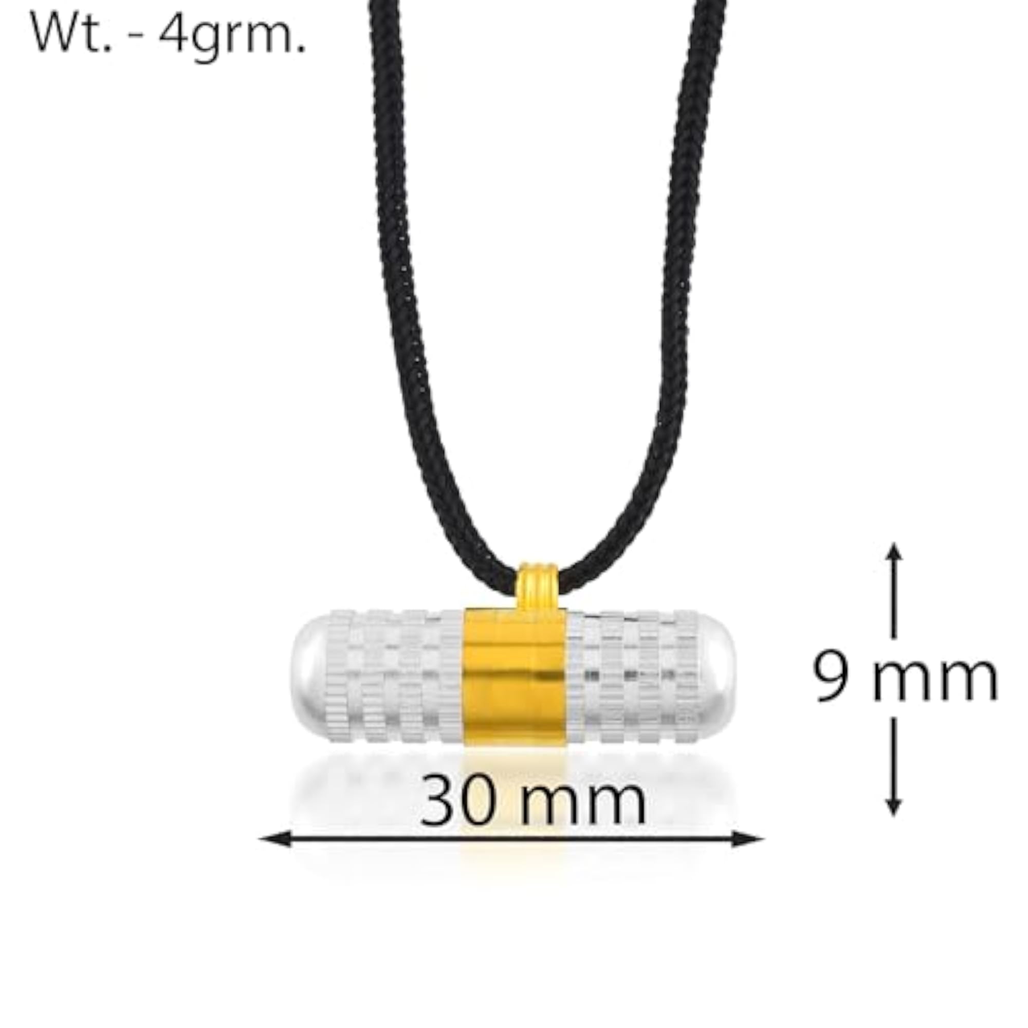 Brass Silver Plated Openable Protective Amulet Capsule Pendant