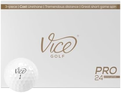 Vice Pro White Golf Balls