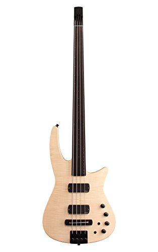 NS Design 4 String Bass Guitar, Right Handed, Natural Satin (CR4BGNASFL)