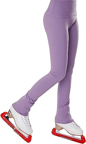 Exercício Correndo Calças de patinação artística, calças de treinamento de patinação para meninas de