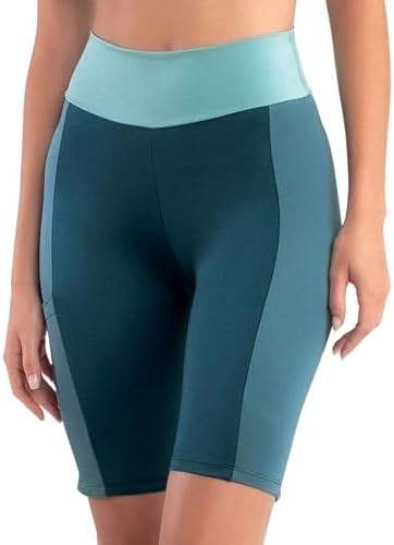 Bermuda Fitness Com Bolso Cintura Alta She By Mash Microfibra Zer...