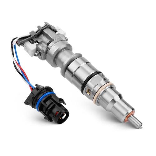 6.0L Powerstroke Diesel Fuel Injector Replacement | Compatible with F250 F350 F450 F550 Super Duty, E-Series 2003-2010 | Replaces OE 4C3Z9E527BRM, 1878284C91, AP60901