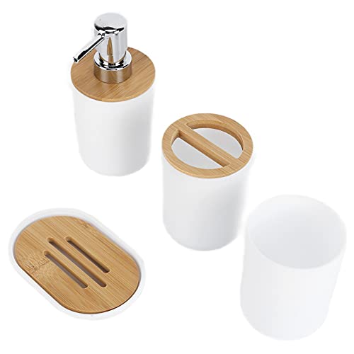 Jabonera y dispensador de diseño elegante para accesorios de baño 4