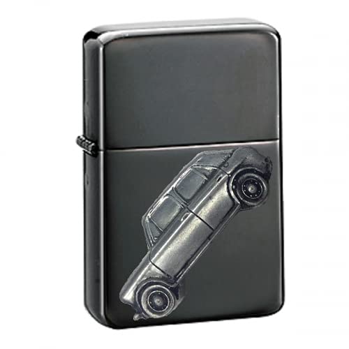 Briquet Austin 1100 Mk 3 essence noir coupe-vent rechargeable ref9