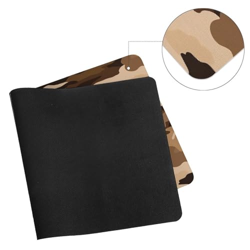 Brown Camouflage Desk Pad impermeable y antideslizante miniatura 7