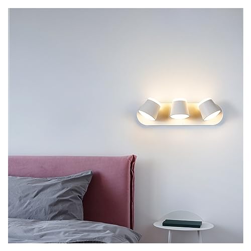 Applique LED intérieur double tête noire 3000K orientable pour salon - 4