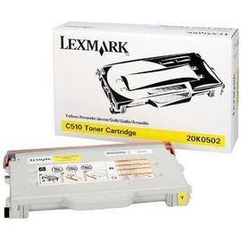 Toner jaune Lexmark Optra C 510 DTN 020K0502 haute définition