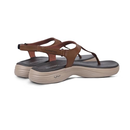 Image of HAPPENSTANCE Nala Women's Sandals | Premium Vegan Leather | Lightweight & Comfortable | Everyday Casual Footwear | Durable & Stylish Design |