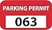NMC PP11E, Parking Permit (Pack of 100 pcs)