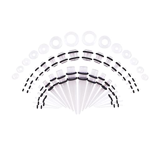 Memsion Glow In The Dark Ear Gauges Kit