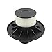 Hanmorfarbi Ash Vacuum for Pellet Stoves, 1200w Industrial 5.28gallon Vacuum Cleaner Dust Collector Bucket with Dual Filtration, Suitable for Factories, Households