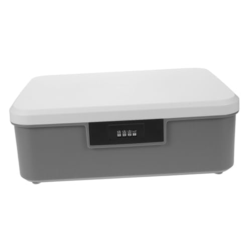 Organisateur de documents 16L verrouillable avec bac de tri portable en ABS
