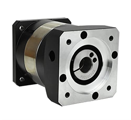 ZKLGS Stepper Motor, Planetary gearbox reducer 7 arcmin Ratio 3:1 to 10:1 for 60mm 200w 400w AC servo motor input shaft 