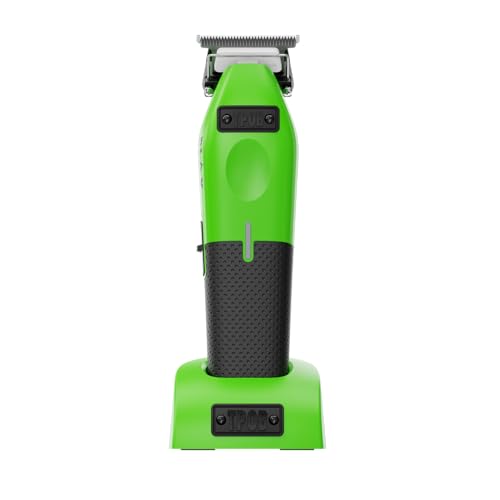 Image of TPOB Play Barber Hair Clippers for Men 7500 RPM with Rubber Grips (Green 2 Set)
