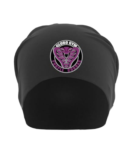 Bonnet souple unisexe Anime 103 en coton noir taille unique