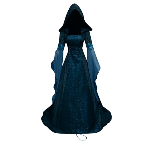 OIOLOYJM Renaissance Costume Women Medieval Sexy Plus Size Witch Vampire Gothic Halloween Costumes Woman 2025 Clothes Dresses