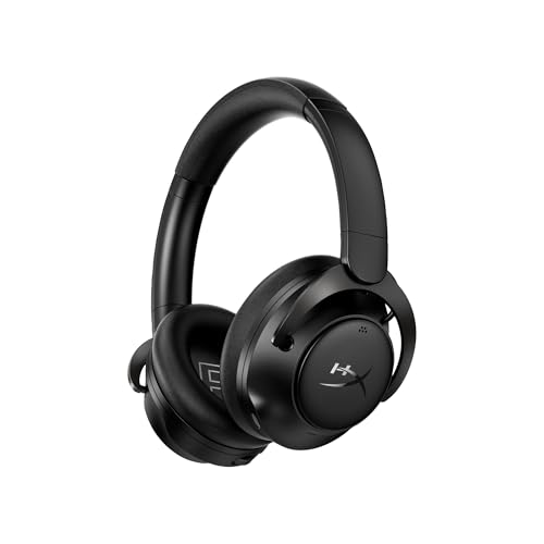 HyperX Cloud Mix 2   Auriculares inalámbricos con cancelación de Ruido, Gaming, música, Llamadas, Bluetooth 5.3 o USB C, batería 110h, Color Negro