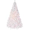 Best Choice Products Pre Lit White Christmas Tree 6ft Artificial Snow Flocked Full Fir Tree Holiday Decoration w 250 Lights 928 Branch Tips