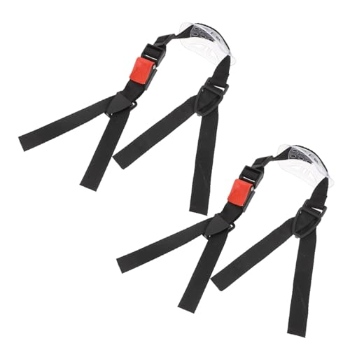 Vaguelly 2pezzi Cinturino Inferiore Regolabile Per Casco Di Sicurezza Accessorio Per Casco Rigido