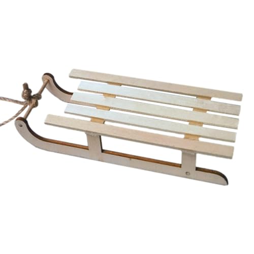 snow sleds wood