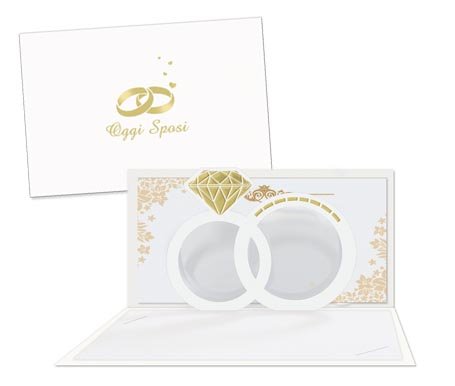 Biglietto di auguri Augurale di Matrimonio - POP