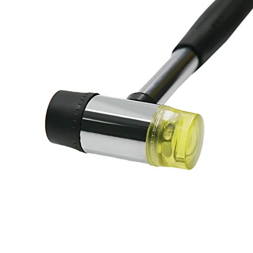 COEFEPIY Rubber Double Faced Soft Mallet Leather Hammer 25mm Tool-Tapping Block for Vinyl Plank Flooring Crafts-jewelry, handicrafts, furniture assembly Home Decoration Installation Hand Tool - Image 6