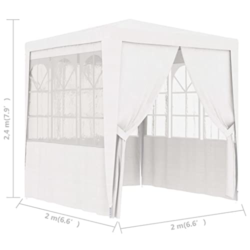 Homiuse Canopy Tent 7′X7′(2X2 M) Party Tent Canopies Gazebos & Pergolas Outdoor Canopy Carpas Para Fiestas Tents For Parties Outdoor Tent Screen Tent Large Tent Beach Shade Tent Camping Canopy White #TOP7