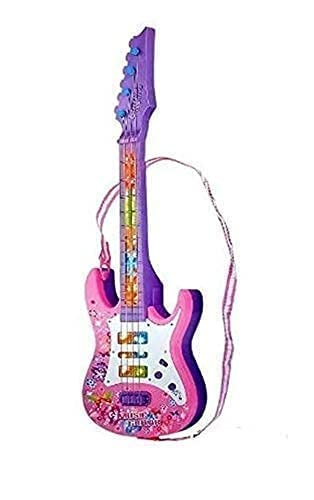 Exegi Enterprise Rock Band Music and Lights Guitar Toy, Big Red for Girls Kids Guitar Musical Toy with Mic Boys, Girls Learning to Play, 17 Inches, Battery Operated Music and Lights (Multi Color ). (B0B131V484) Amazon Price History, Amazon Price Tracker