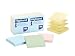 Highland 6549-PUA Pop-up Notes, 3 x 3 Inches, Assorted Pastel Colors, 12 Pack