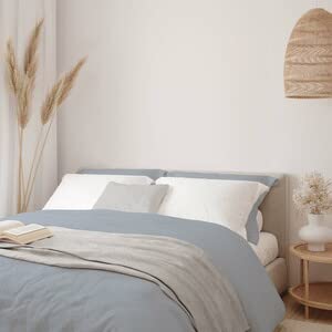 Housse de couette satin de coton anti-transpiration 240x220 cm