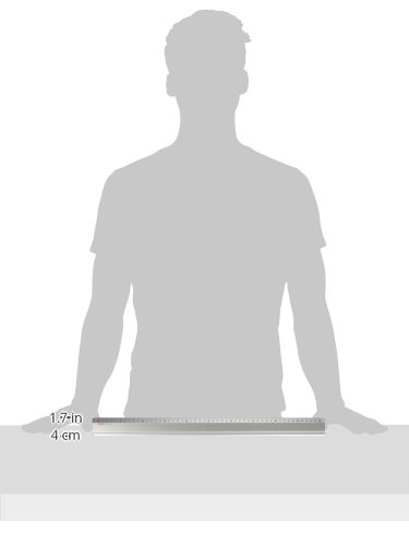 Riga In Alluminio Arda 50 Cm - Precisione E Design Per Disegno Tecnico - Foto 7