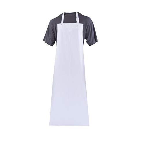 Deltaplus - Tablier en PVC - Blanc - Taille unique