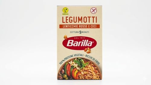 Barilla Risoni aus Hülsenfrüchten - Rote Linsen und Kichererbsen, 1er Pack (1 x 300g)