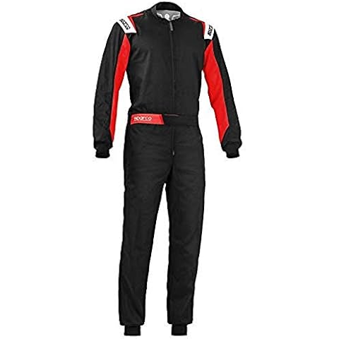 Sparco Unisex Rookie Kart Anzug, Schwarz, M EU Cover