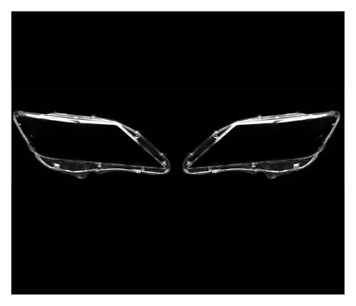 Coque remplacement lentille en plastique pour phares jaunis de Toyota Camry 2012-2015