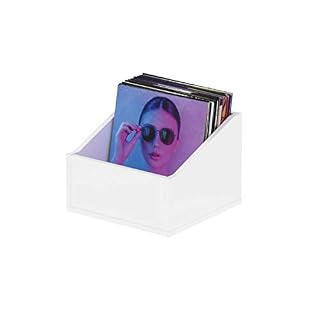 Reloop Glorious Record Box advanced white 110 – peut contenir jusqu’à 110 plaques en format 12″, coordonnées visuellement, livraison sans décoration, Blanc Glorious DJ 350 - Les Beatles, Paul McCartney, John Lennon, RIngo Starr, George Harrison