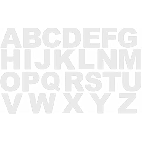 Pochoirs à gâteau Weduspaty A-Z Cover