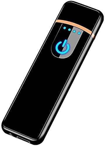MAGBHA Metal Smart Fingerprint Sensor Lighter with Indicator Light, Compact&Portable Design, Smart Sensor Gas Lighter, USB Rechargeable Lighter Touch Scree|Black (B0CMCLX1MX) Amazon Price History, Amazon Price Tracker