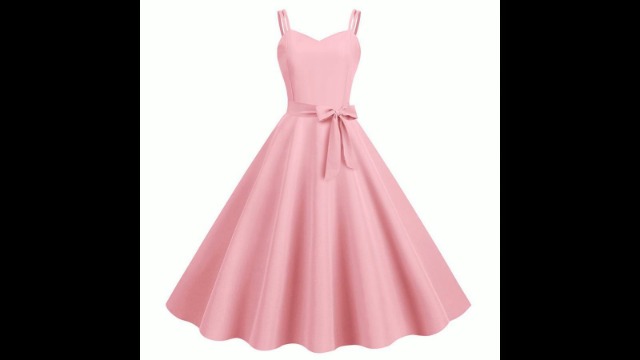 Robe De Soirée Femme Manches Longues Vintage - Taille Haute, Plissée, Unie, Chic Et élégante Pour Cocktail, Bal