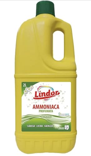 AMMONIACA PROFUMATA 2 LITRI - CONFEZIONE RISPARMIO 8 PEZZI