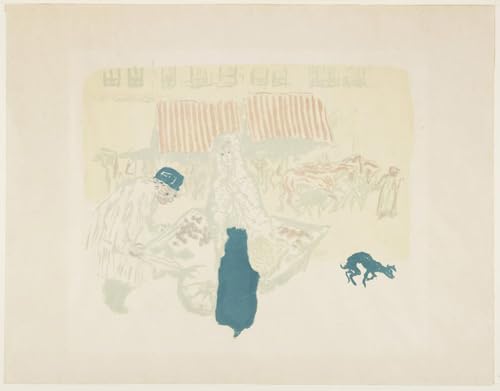 Impression d'affiches le marchand de légumes de Pierre Bonnard affiche toile 60x90cm