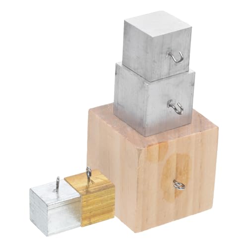 Cubo di densità quadrato con gancio: eccellente per le lezioni di fisica. i cubi di densità hanno una gamma di applicazioni didattiche, cubi di gravità