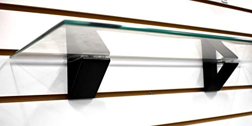 Store Fixtures Direct A-SWGSB-B-10 Slatwall Glass Shelf Bracket thumb #2