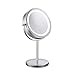 Produktbild Meowoo Kosmetikspiegel Mit Licht Schminkspiegel LED Make-Up Spiegel 10-Fach HD Doppelseitig Vergrößerung 360 Grad Einstellbar (1stk)