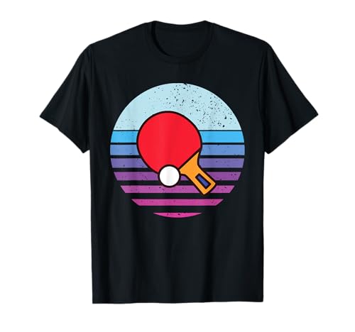 Divertido diseño de tenis de mesa para hombres y mujeres jugadores de ping pong Camiseta