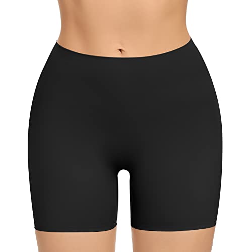 Image of Womens Seamless Shaping Boyshorts Panties Tummy Control Underwear Slimming Shapewear Slip Shorts