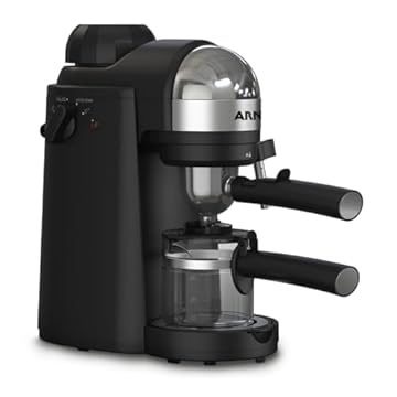 Cafeteira Espresso Arno Mini Espresso Compacta 1000W com acabamento Inox, bico vaporizador para leite e 4 bar de pressão CMME 127v