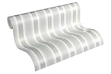 Papel pintado no tejido con purpurina, tamaño del rollo: 10,05 m (largo) x 53 cm (ancho) - 5,33 m²