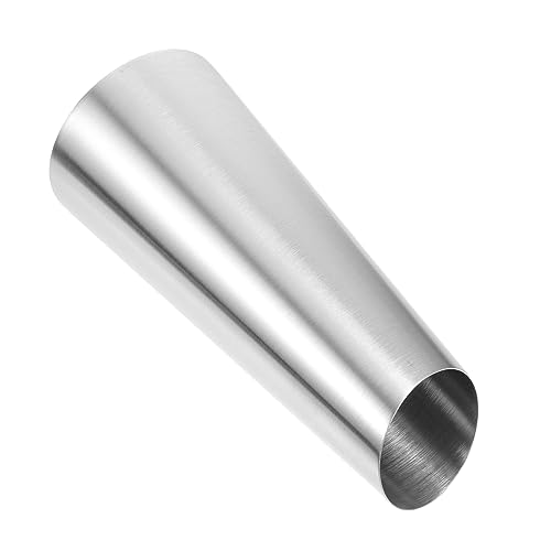 Cabilock Blumenvase Aus Edelstahl Gebürstet Metallvase Für Tischdekoration Kleine Blumenvase Für Haushalt Und Wohnbereich