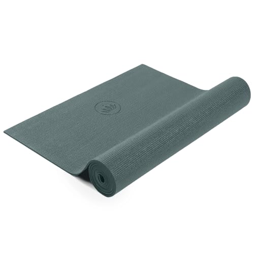 Lotuscrafts® Yoga Matte Rutschfest, 183 x 61 x 0,5 cm, Leichte Fitnessmatte auch als Gymnastikmatte, Sportmatte - Hautfreundlich & Schadstoffgeprüft